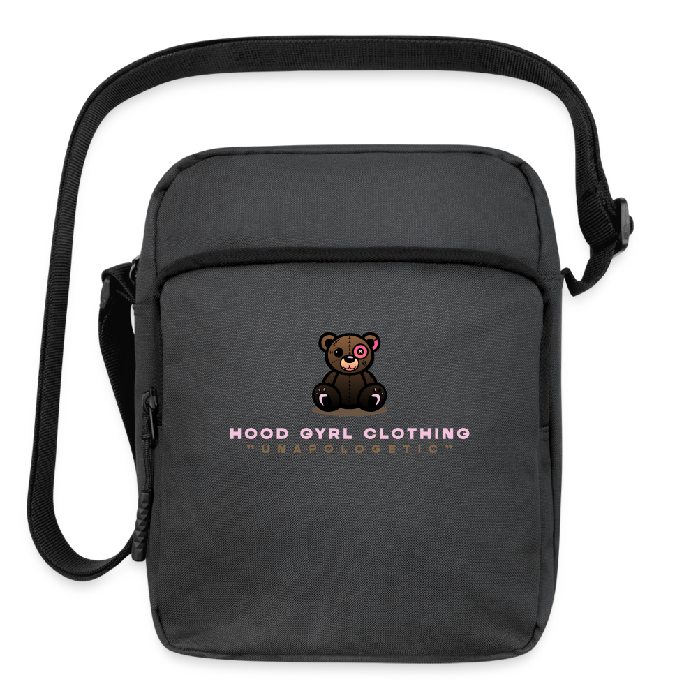 HG Upright Crossbody Bag - charcoal grey