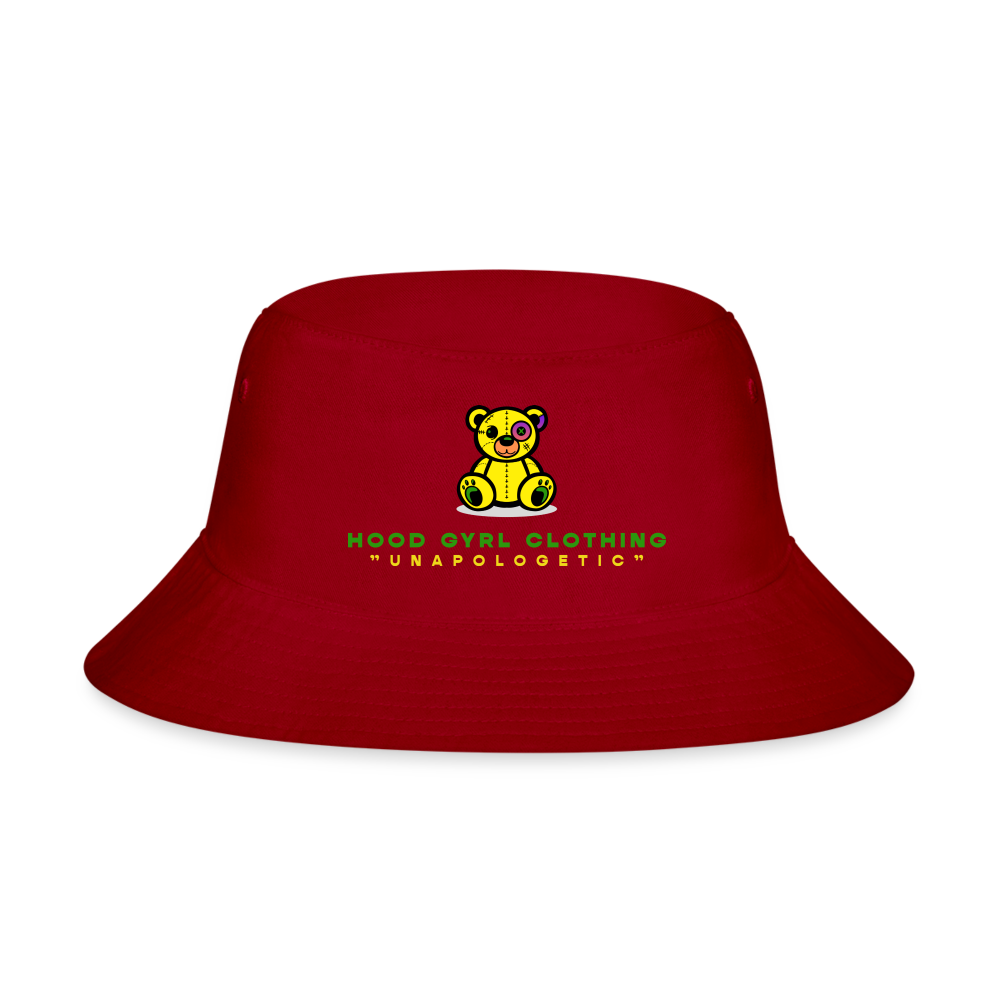 HG Bucket Hat - W - red