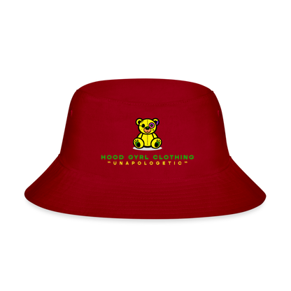 HG Bucket Hat - W - red