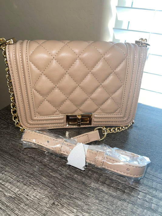 Expensive Taste Crossbody Bag - Nude