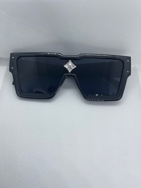 Cyclone Sunglasses - Black (Silver)