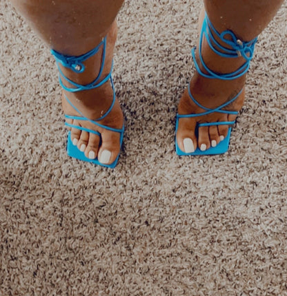 Nelly Heels - Blue